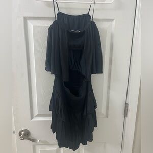 Vestique Black strapless romper